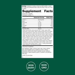 Standard Process Diaplex capsules pouring for convenient daily supplementation.