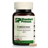 Standard Process Ferrofood bottle for daily iron support and healthy blood basics.