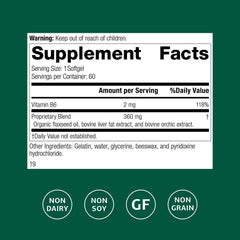 Standard Process Flax Oil Plus bottle label shows gluten free non dairy non soy formulation