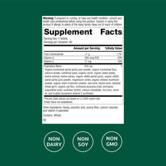Standard Process Cataplex A-C-P bottle back view detailing immune-supporting ingredients and usage.