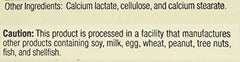 Standard Process Mammary PMG ingredients highlight minerals and peptides for balanced support.