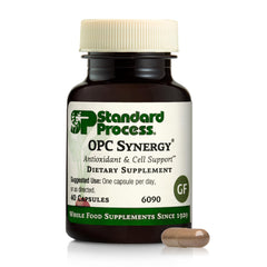 Standard Process OPC Synergy tablets support cellular function with antioxidant activity.
