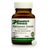 Standard Process Prolamine Iodine bottle front showing the product title and label