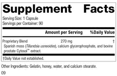 Close-up of Prost-X capsules emphasizing natural, whole-food nutrition.