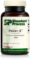 Standard Process Prost-X bottle highlighting whole-food prostate health support.
