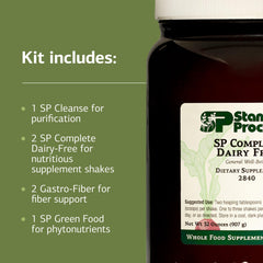 Standard Process Purification Kit Green Food powder scoop offers wholesome nutrition.