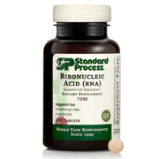 Standard Process RNA bottle front with vegan, gluten-free labeling for cellular support.