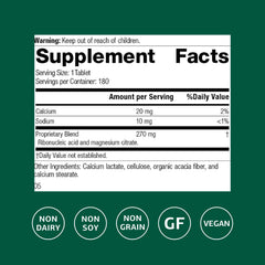 Standard Process RNA tablets close-up showing small, easy-to-take dietary supplement.