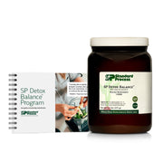 Standard Process SP Detox Balance bottle with pour spout for easy daily detox routines.