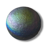 Starborn Rainbow Chalcedony Unicorn Poop nodule with rainbow luster for meditation displays