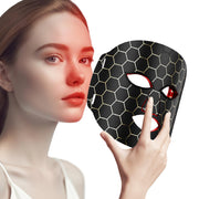 Starkik red light mask front view for home anti-aging and soothing sessions.