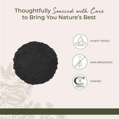Starwest Botanicals Activated Charcoal Skin Care applied in cleansing routines.
