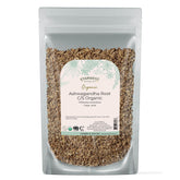 Starwest Botanicals ashwagandha root tea brew shows a calming infusion ideal for focus.