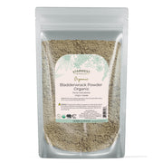 Starwest bladderwrack powder pouch showing organic quality for cooking.