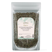 Starwest Botanicals Echinacea Angustifolia dried leaf closeup for soothing herbal teas