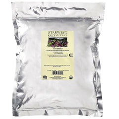 Starwest Botanicals Echinacea Purpurea CS bag closeup, preserving freshness in resealable packaging.
