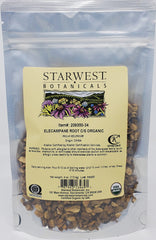 Starwest Botanicals elecampane root cut and sifted for easy infusion.
