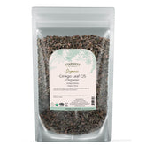 Starwest Botanicals Ginkgo leaf cut and sifted for herbal use.