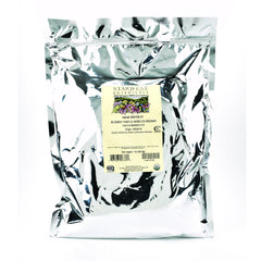 Starwest Botanicals Blessed Thistle C/S bag showing resealable packaging for freshness