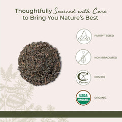 Starwest Botanicals ginkgo leaves in bowl serve as versatile seasoning.