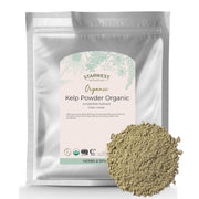 Starwest Botanicals Organic Kelp Powder in resealable bag for freshness.