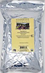 Starwest Botanicals Organic Vervain Powder 1lb ideal for tea blends and sachets.