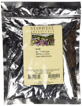 Starwest Botanicals sodium bentonite clay bag, premium food-grade quality for DIY projects.