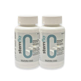 StemTech StemFlo bottle with capsules suggesting cardiovascular support and cellular nourishment.