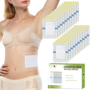STFOCE castor oil pack wrap outer layer: thin, breathable film for comfortable wear.