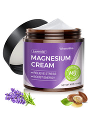 STILIP Magnesium Cream lavender bottle promotes relaxation before sleep.