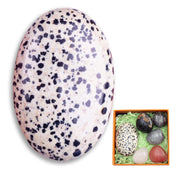 Stino Balmatin oval worry stone held in hand for calming focus