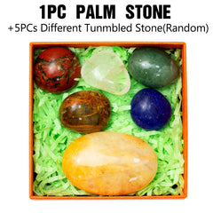 STINO Topaz worry stone pocket carry offers discreet stress relief during travel.