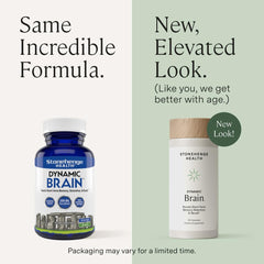 Stonehenge Dynamic Brain box displaying BacoMind formula and ingredients