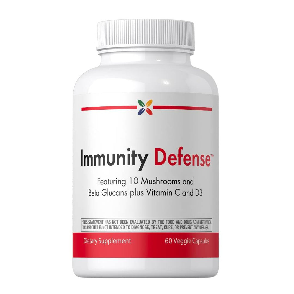 Stop Aging Now Immune Support bottle front—vegetarian capsules for daily wellness
