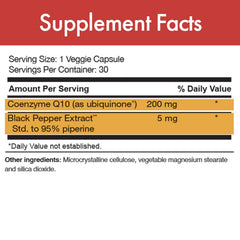 BioPerine-enhanced Stop Aging Now MAX Q10 close-up for improved absorption