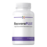 Stop Aging Now Resveratrol Complex bottle with label suggests antioxidant support for daily wellness