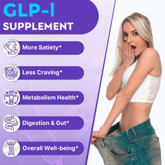 Close-up of Strongueur GLP-l ingredient list highlighting natural botanicals