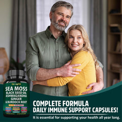 StrongVit Irish seamoss capsules, convenient daily support.