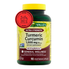 STS Home Spring Valley turmeric bottle for daily wellness and inflammatory support