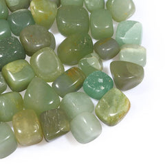 SUBSH Green Aventurine Hesling Stones close-up shows smooth polished surfaces for tactile focus