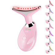 Suenohyu facial massager with dolphin design in pink for portable skincare.