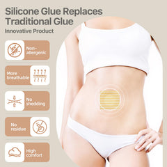 Sueran patch uses hydroentangled fabric as a breathable, durable base.