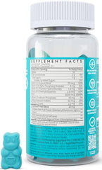 Closeup of SugarBearPro gummies highlights soft texture and chewable daily supplement.