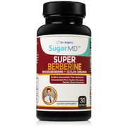 SugarMD Super Berberine bottle front for easy daily wellness support.