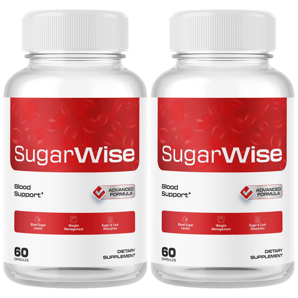 SugarWise bottle front view showing an all-natural multivitamin for daily wellness.