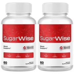 SugarWise bottle front view showing an all-natural multivitamin for daily wellness.