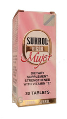 Sukrol Vigor Woman bottle with Vitamin E for daily wellness and on-the-go use.