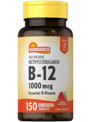 Sundance B-12 bottle pour shows easy daily use for on-the-go energy support.