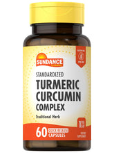 Sundance Turmeric Curcumin bottle close-up for daily wellness support