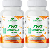 Sundhed Natural Liposomal Vitamin C bottle label highlighting high potency
